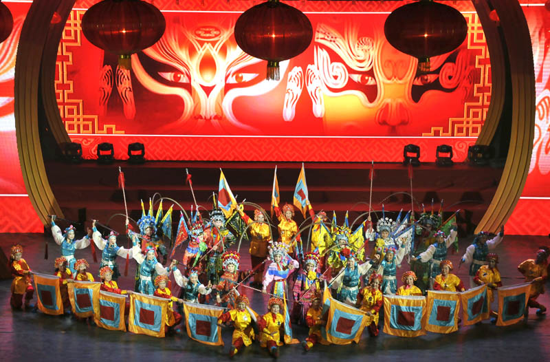 2013年油田春晚（二楼机位拍摄）