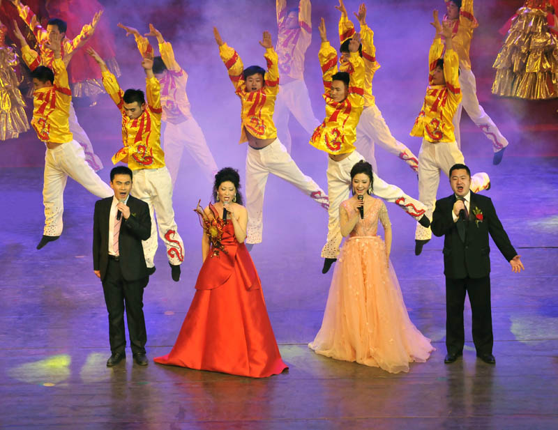 2013年油田春晚（二楼机位拍摄）
