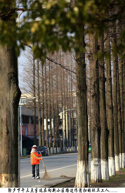 春节回江汉了，去了向阳小学、向阳中学，曾经学习并毕业的地方