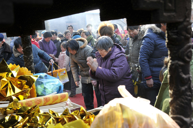 瑕丘古庙会与其大锅饭