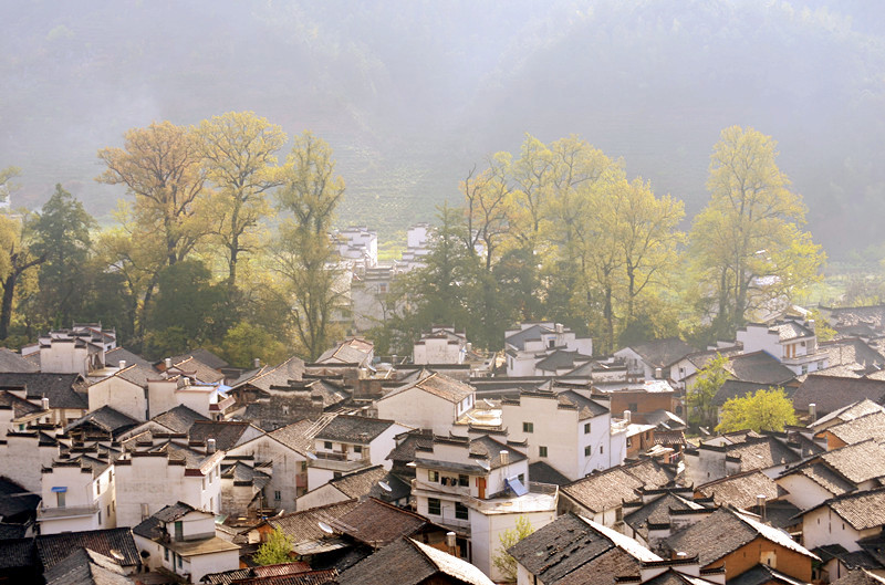 石城村的早晨