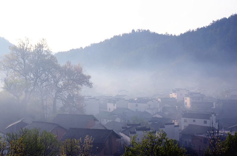 石城村的早晨