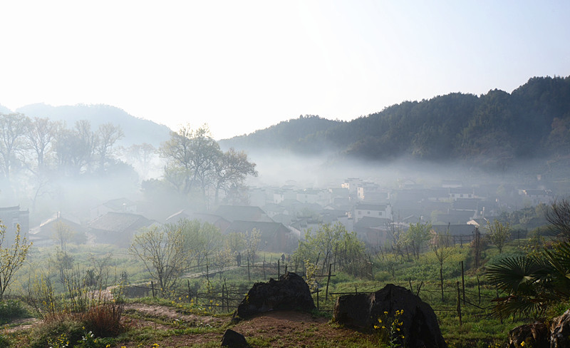 石城村的早晨