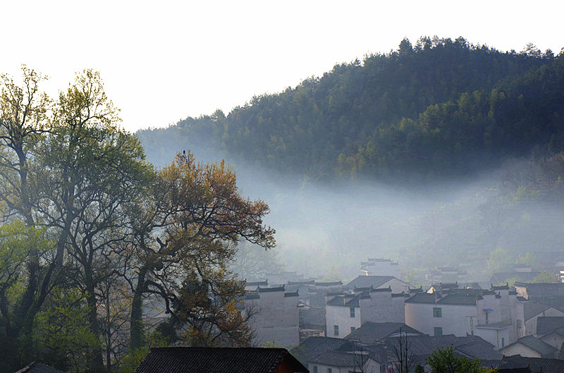 石城村的早晨
