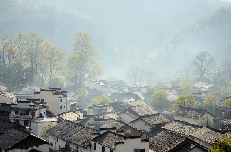 石城村的早晨
