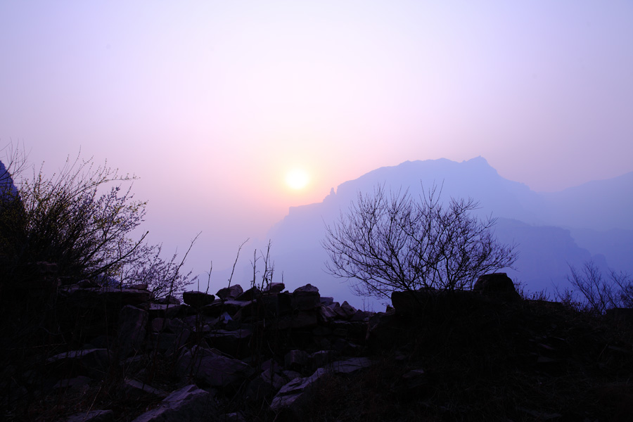 太行夕照