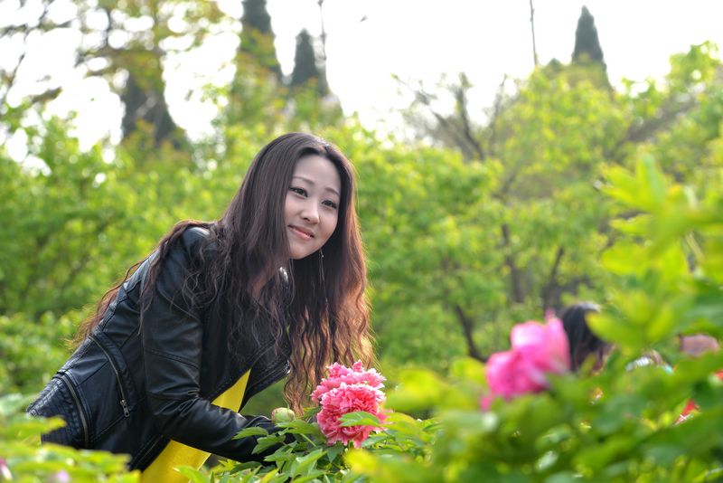 学拍人像《我和春天有个约会》