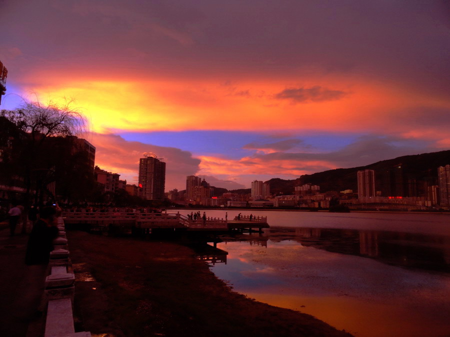 夕阳