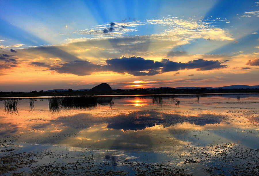 将军泡子的早晨