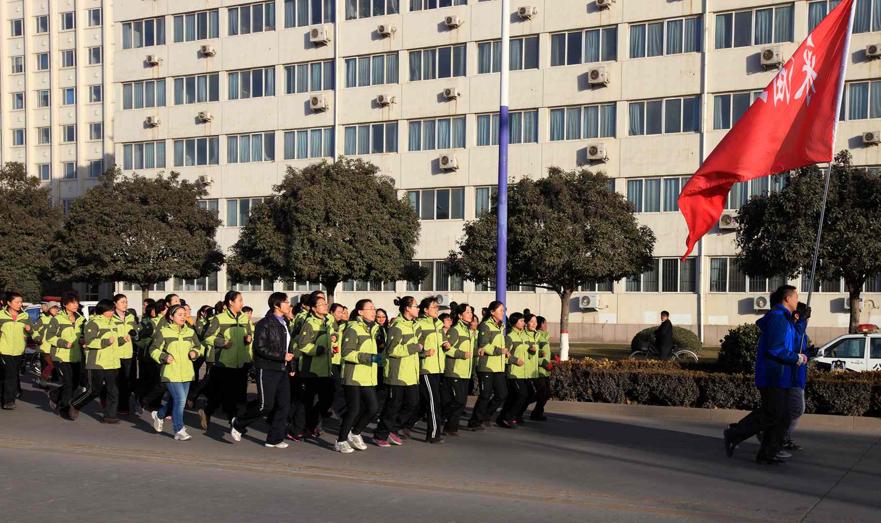 中原油田元旦万人跑