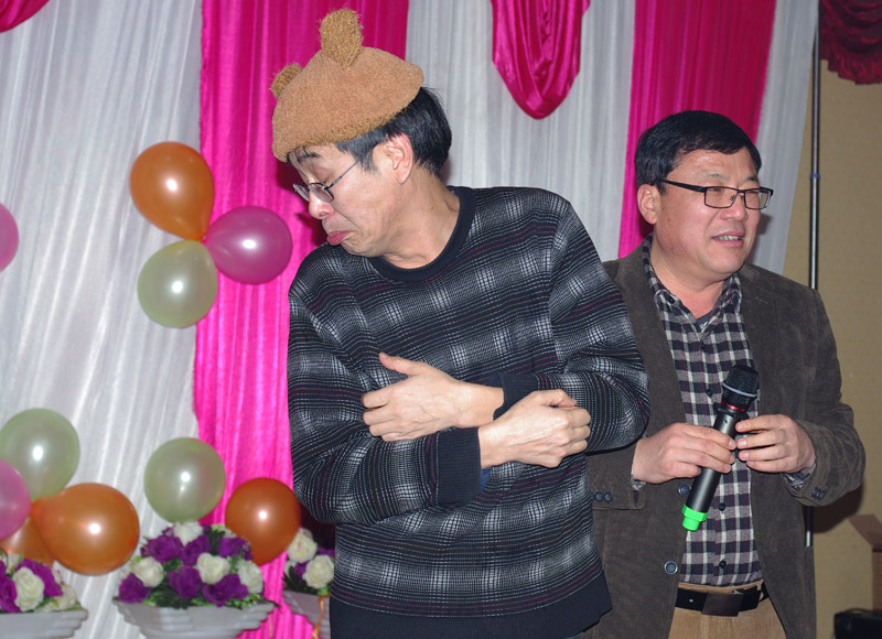 进军钓鱼岛————2014年石油人年会花絮1