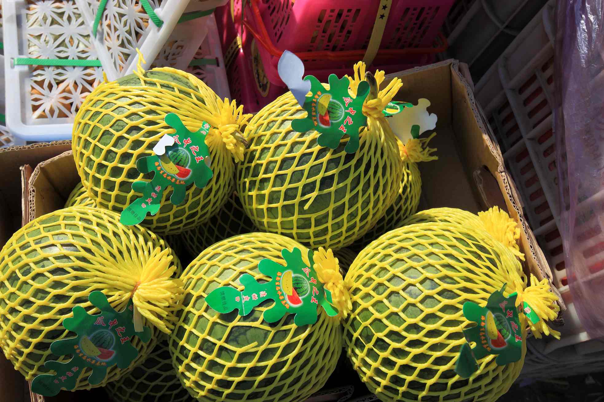 春节前水果市场一派繁荣