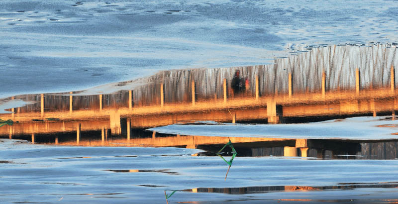 金堤河冬景