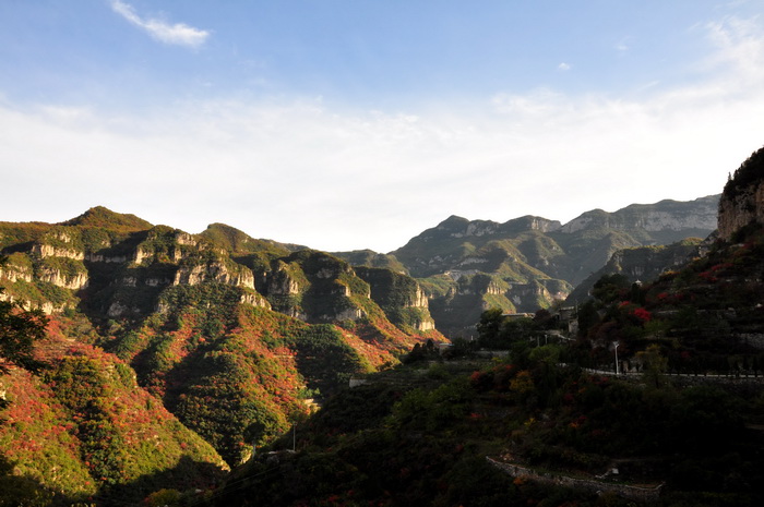 秋染太行——山西平顺岳家寨