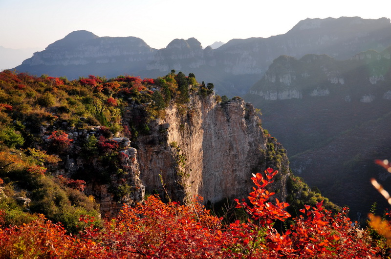 秋染太行——山西平顺岳家寨