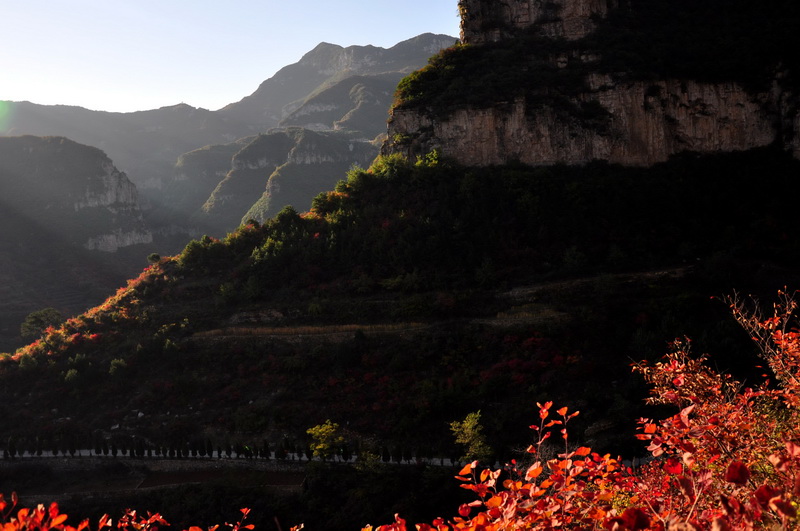 秋染太行——山西平顺岳家寨