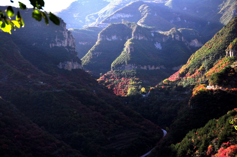 秋染太行——山西平顺岳家寨