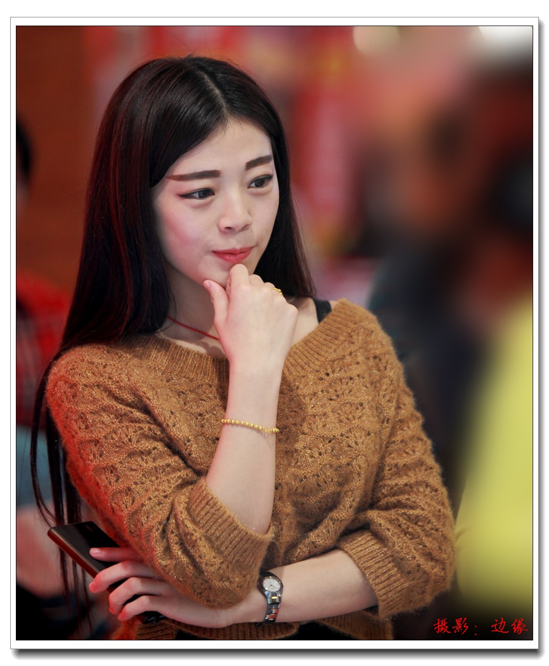 逛商场拍美女