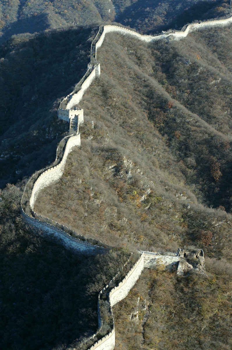 爬行箭扣长城