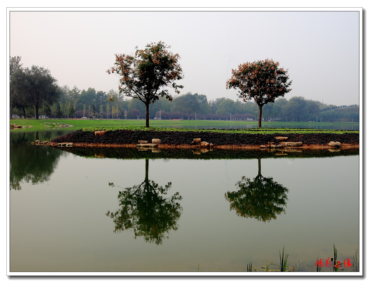 濮水公园风景