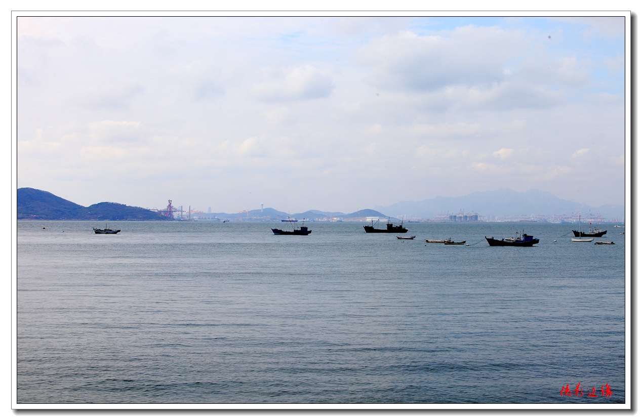 美丽漂亮的青岛海湾