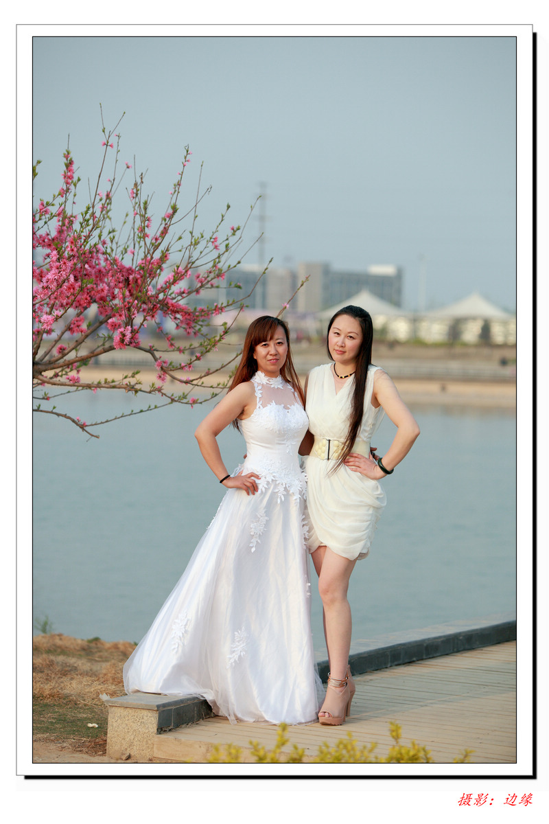 龙湖公园拍美女
