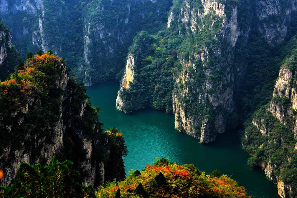 峰林峡秋色