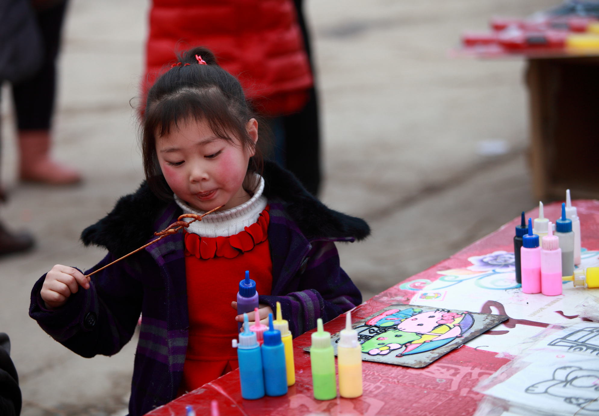 漂亮的小孩子