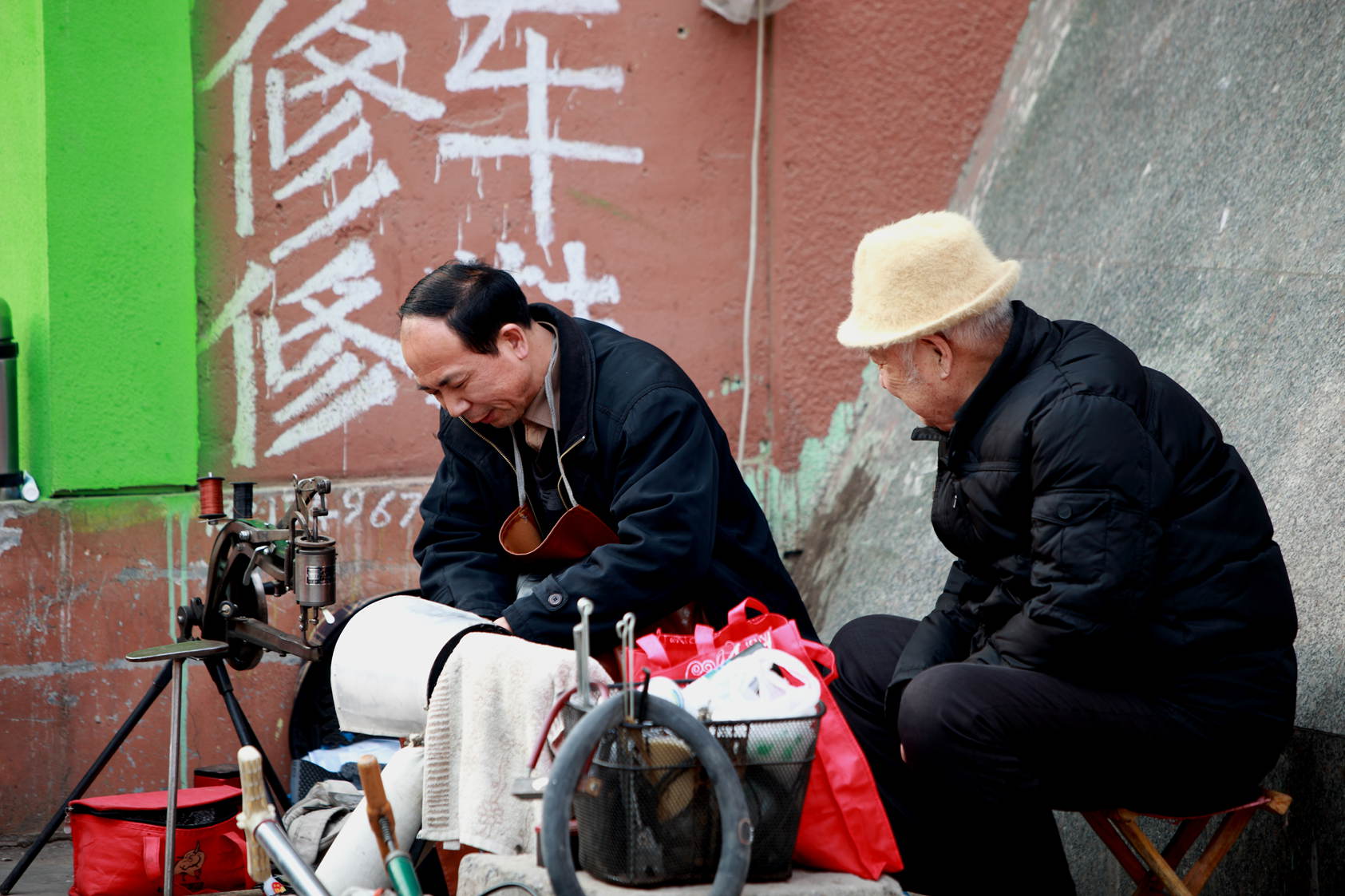 几张扫街像片
