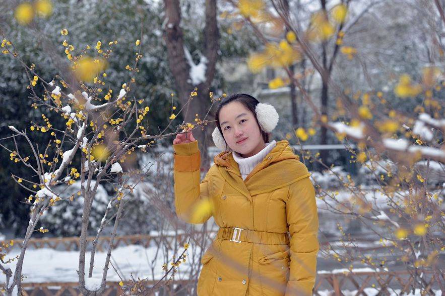 踏雪寻梅人