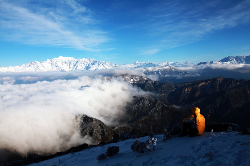 牛背山风景