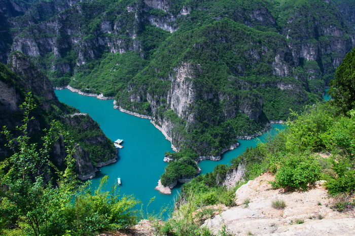 碧水青山——焦作云台山峰林峡