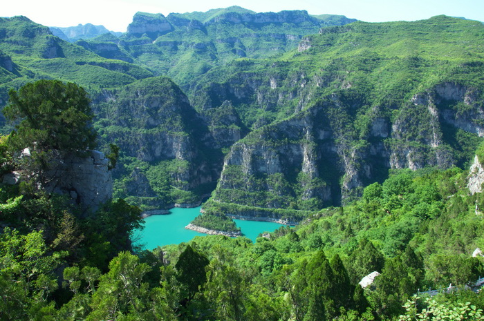碧水青山——焦作云台山峰林峡