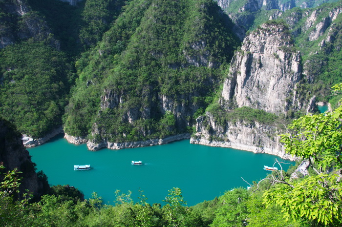 碧水青山——焦作云台山峰林峡