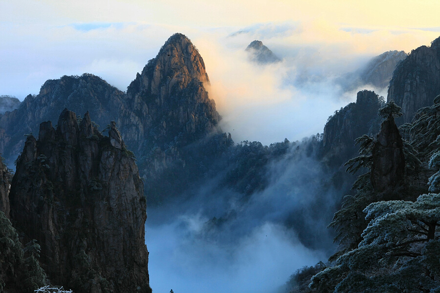 黄山小景