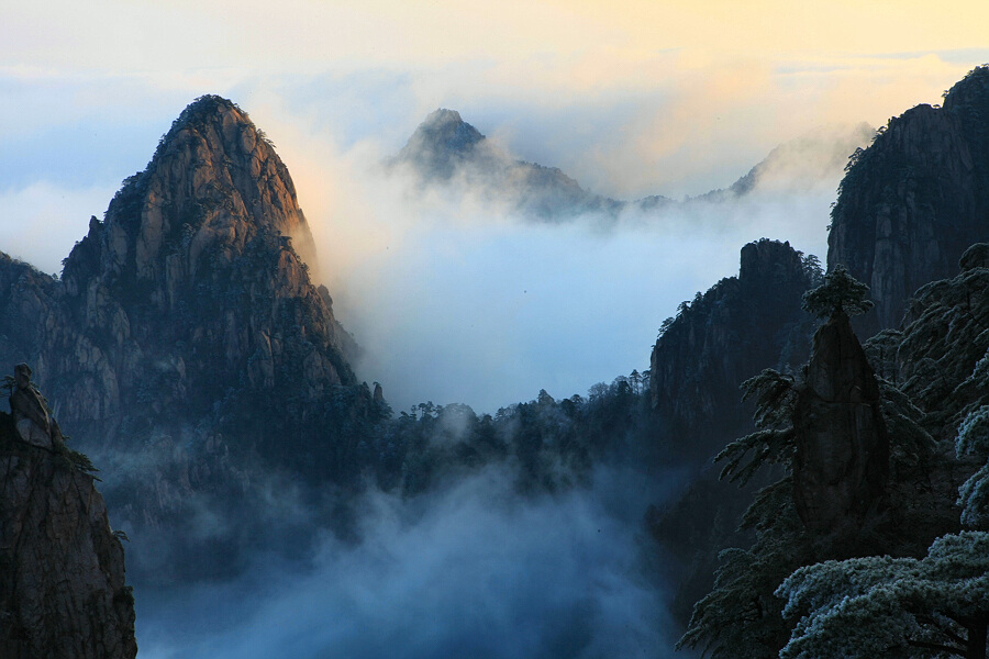 黄山小景