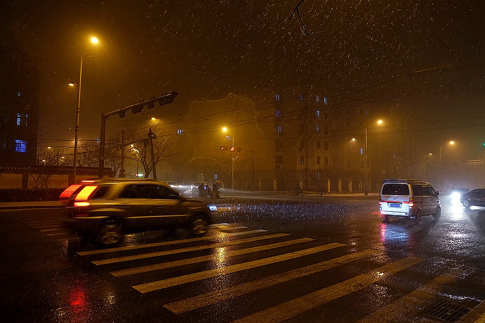 下雪啦 。。。。。