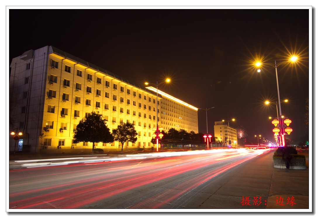 欣赏一下油城夜景