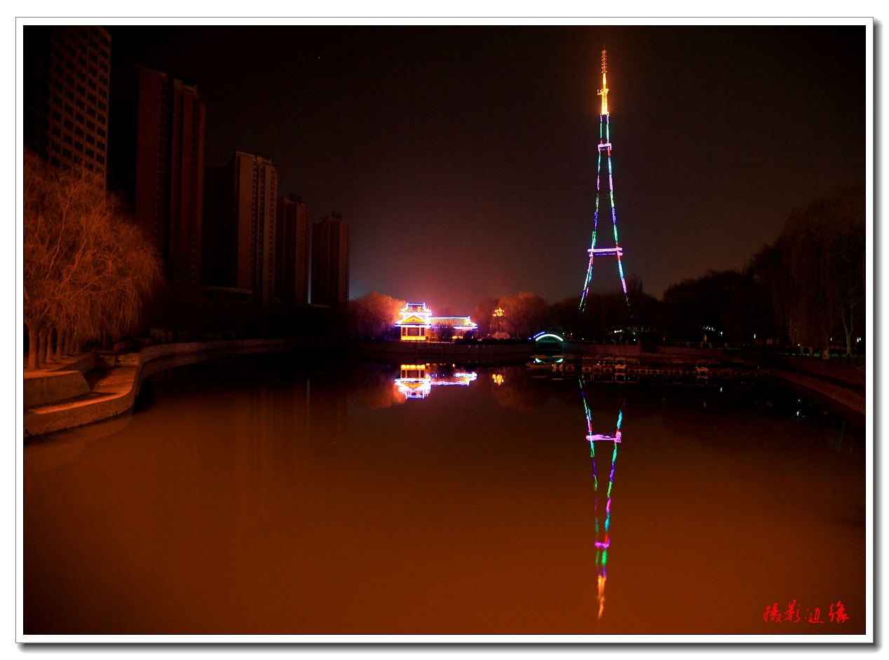 龙城夜景