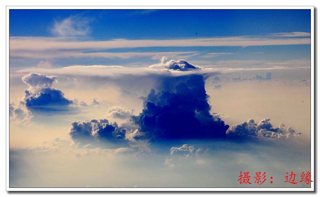 漂亮的空中云彩