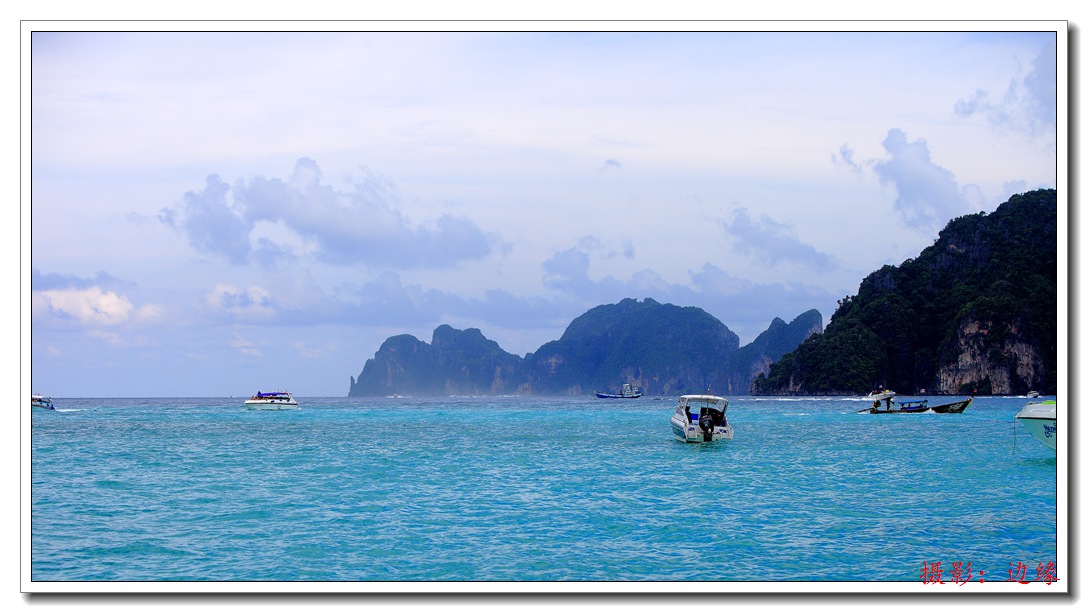 漂亮的海上风景