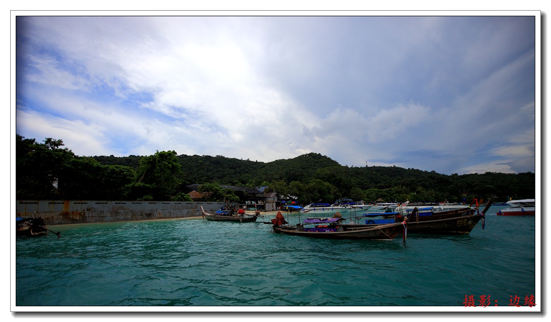 漂亮的海上风景
