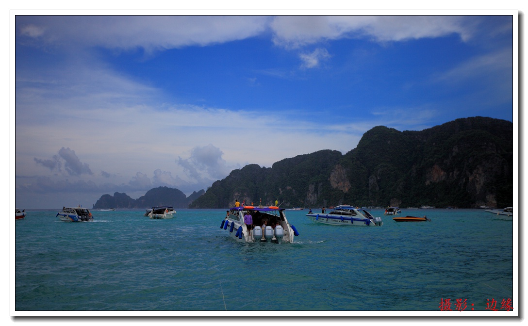 漂亮的海上风景