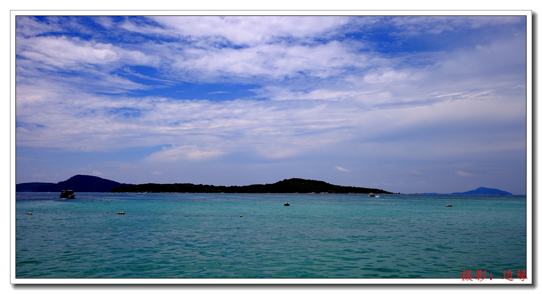 漂亮的海上风景