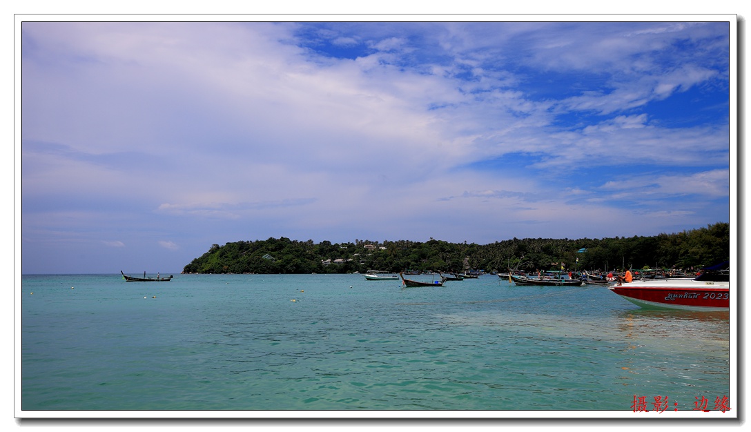 漂亮的海上风景