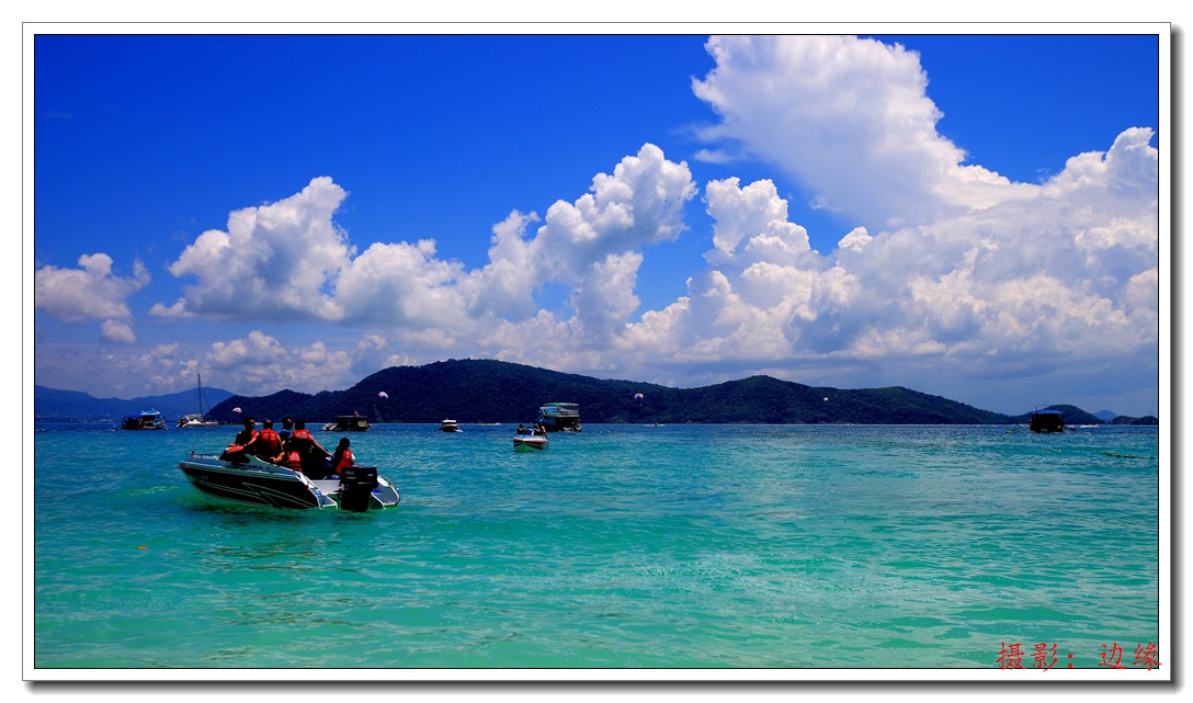 漂亮的海上风景