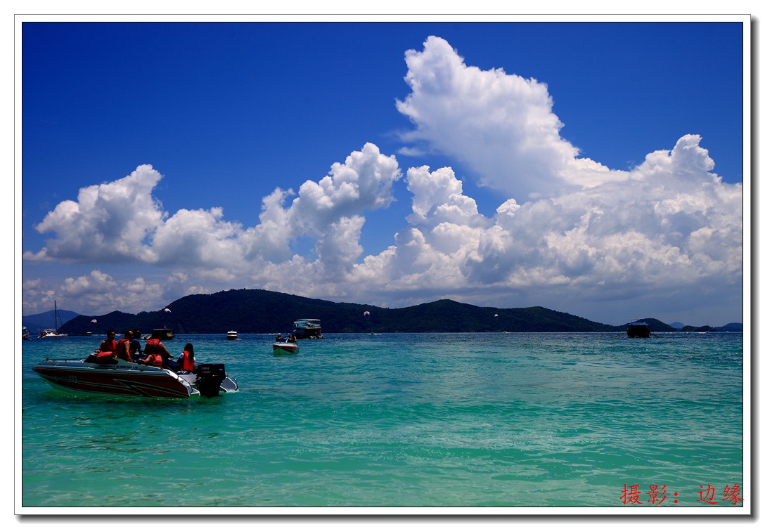漂亮的海上风景
