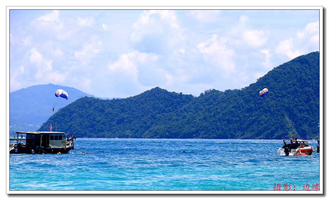 漂亮的海上风景