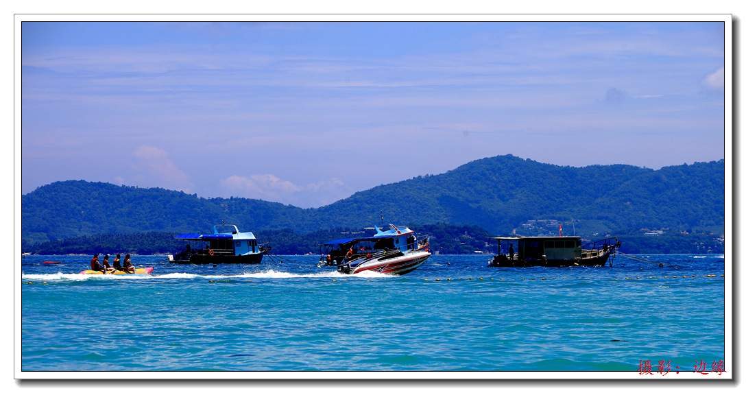 漂亮的海上风景