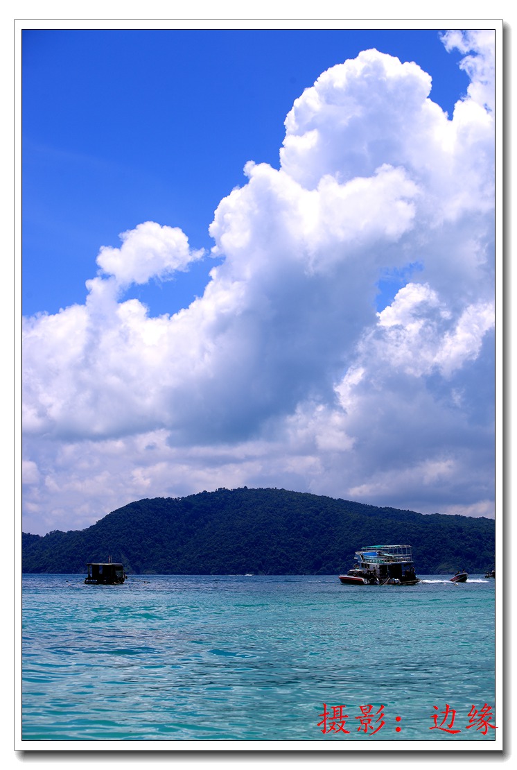 漂亮的海上风景